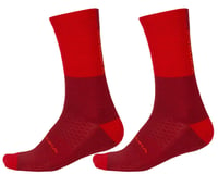 Endura BaaBaa Merino Winter Socks (Rust Red)